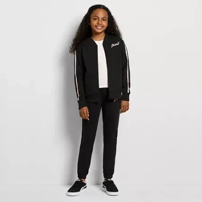 Puma Kids' Little Girls 2-pc. Pant Set In Black
