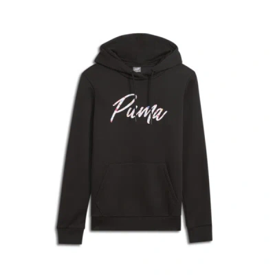 Puma Live In Speckle Women's Hoodie In Black