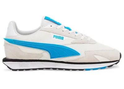Pre-owned Puma Lo Rider Tech Retro Black (women's) Sneakers In Marshmallow/ Black/white