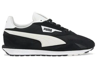 Pre-owned Puma Lo Rider Tech Retro White Black (women's) Sneakers In  White/ Black
