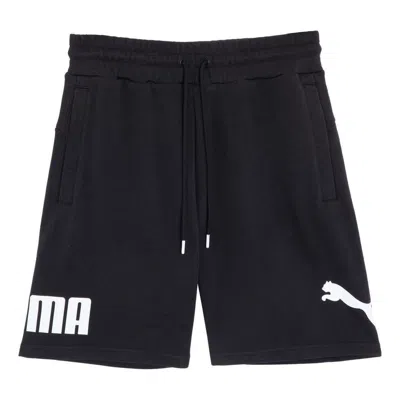 Puma Logo Casual Shorts 'black'