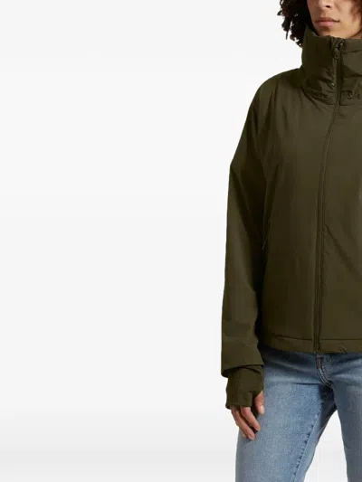 Puma Logo-detail Jacket In Green