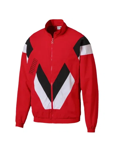 Puma Logo-detail Jacket In Red