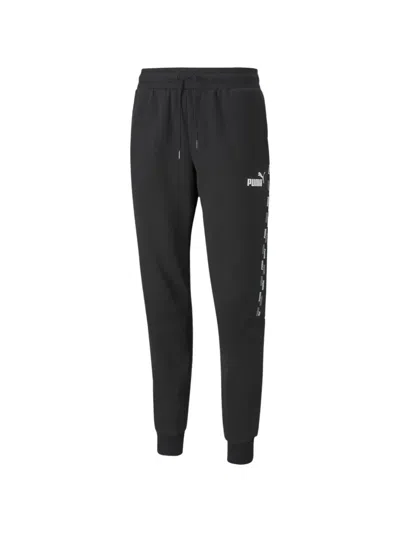 Puma Logo-detail Track Pants In Black