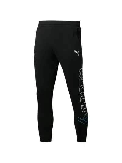 Puma Logo-detail Track Pants In Black