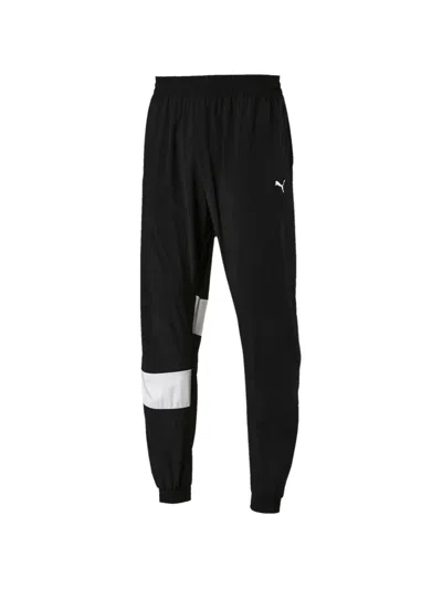 Puma Logo-detail Track Pants In Black