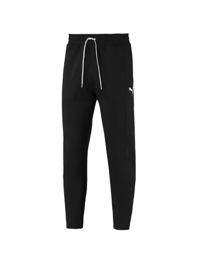 Puma Logo-detail Track Pants In Black