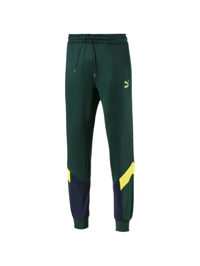 Puma Logo-detail Track Pants In Green