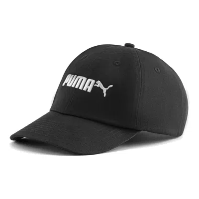 Puma Logo Embroidered Baseball Cap Sports Cap Black