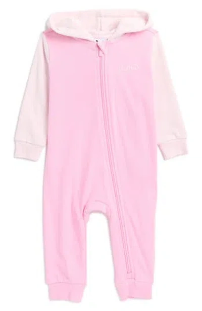 Puma Babies'  Logo French Terry Hooded Romper