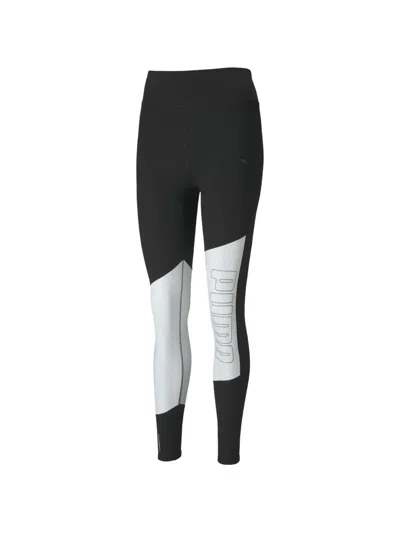 Puma Logo-graphic Leggings In Black
