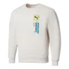 Puma Logo International Sportswear Sweatshirt 'white' In Neutral
