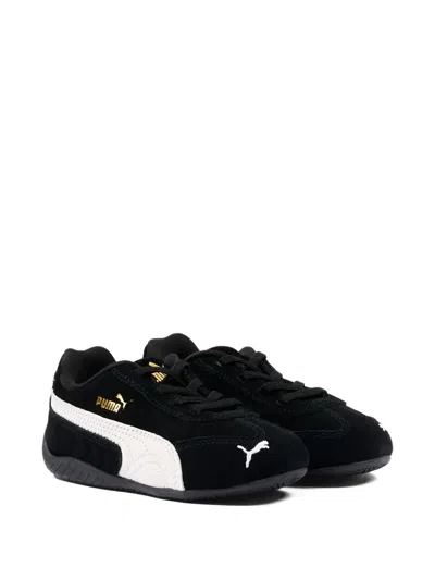 Puma Babies' Logo Low Sneakers In Black