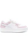 Puma Logo-patch Sneakers In White