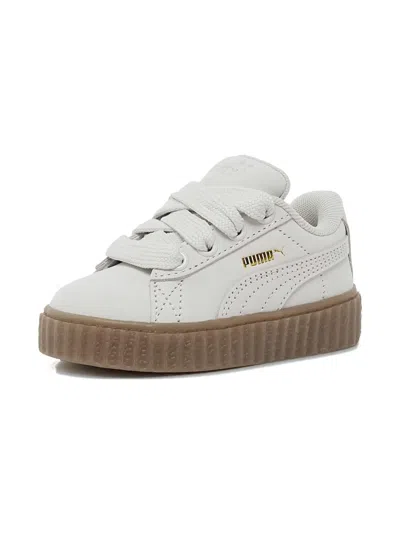Puma Kids' Logo-print Sneakers In White