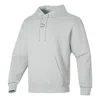 Puma Logo Printed Hoodie 'grey' In White