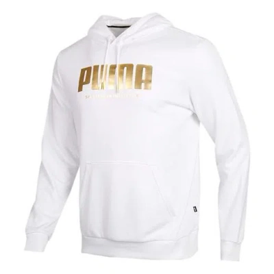 Puma Logo Printing Casual Sports White