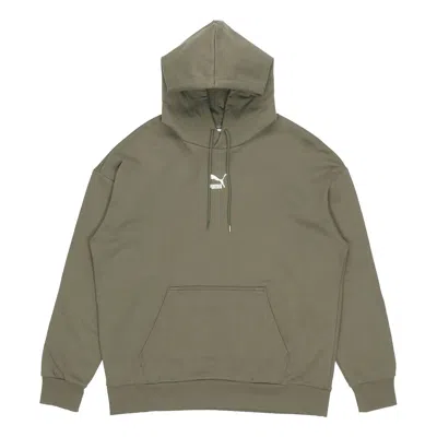 Puma Logo Printing Knit Sports Green