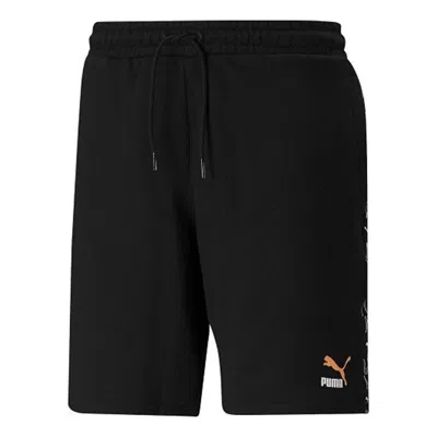 Puma Logo Shorts 'black'