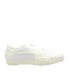 Puma 'mostro' White Sneakers With Logo Patch On The Tongue And Studded Sole In White