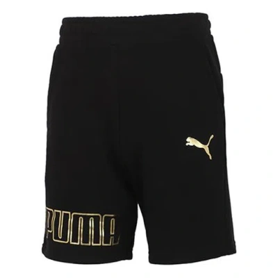 Puma Logo Sports Shorts 'black'
