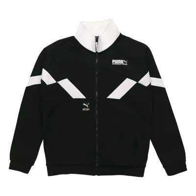 Puma Logo Sports Stand Collar Jacket Black