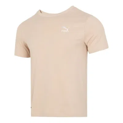 Puma Logo Sports T-shirt 'khaki'