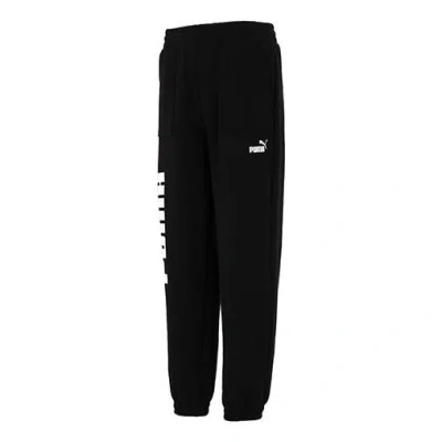 Puma Logo Sweatpants 'black'