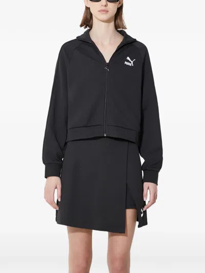 Puma Logo Sweatshirt In Black