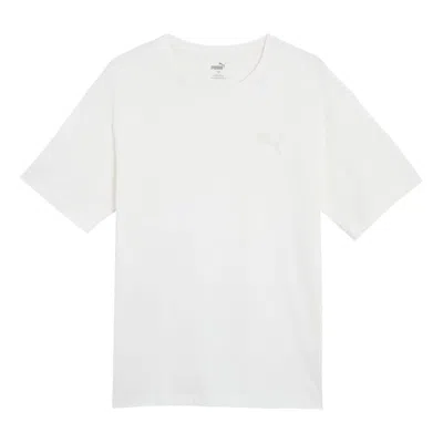 Puma Logo T-shirt 'white'