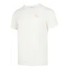 Puma Logo T-shirt 'white Gold'