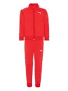 Puma Logo Tracksuit In Red