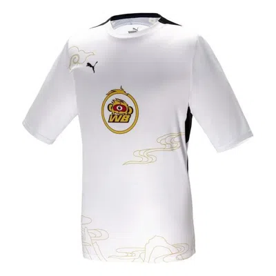 Puma Logo Wb T-shirt 'white'