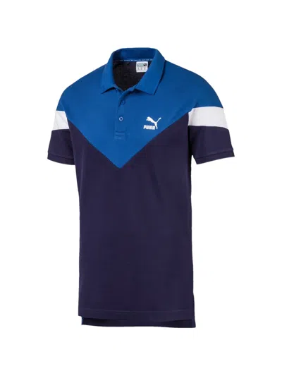 Puma Logo-detail Polo Shirt In Multi