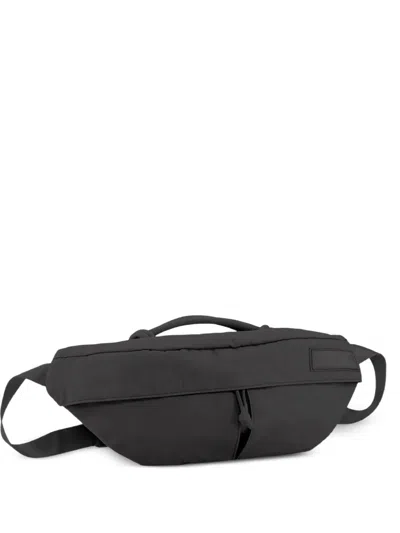 Puma Logo-patch Belt-bag In Black