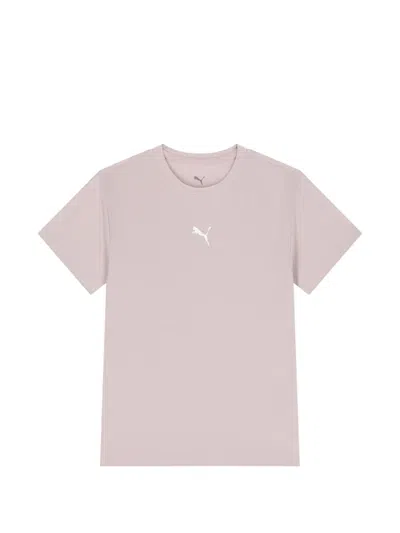 Puma Kids' Logo-print T-shirt In Pink