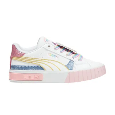Pre-owned Puma L.o.l. Surprise! X Cali Star Little Kid 'flower Child' | White | Kid's Size 13