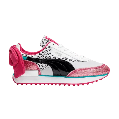 Pre-owned Puma L.o.l. Surprise! X Future Rider Jr 'diva' In White