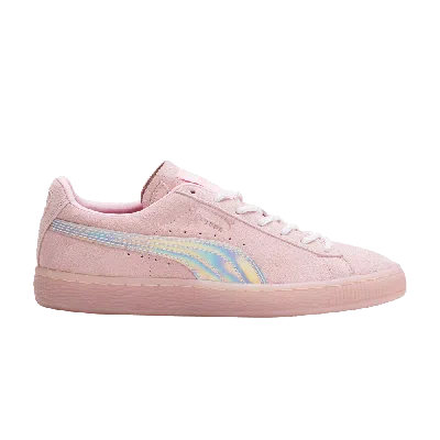 Pre-owned Puma L.o.l. Surprise! X Suede Big Kid 'kitty Queen' In Pink