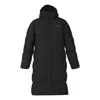Puma Long Down Jacket 'black Grey'
