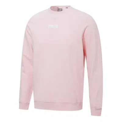 Puma Long Sleeve Active Wear Sweater 'pink'