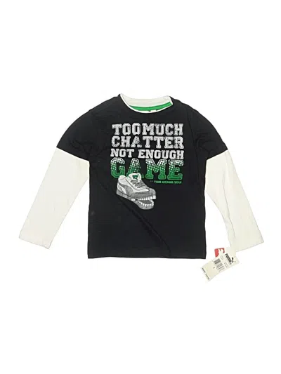 Pre-owned Puma Kids' Long Sleeve T-shirt In Black
