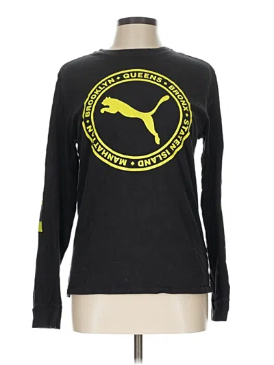 Pre-owned Puma Long Sleeve T-shirt In Black