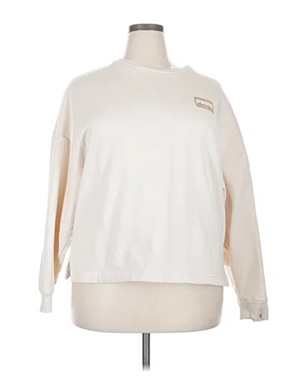 Pre-owned Puma Long Sleeve T-shirt In Ivory