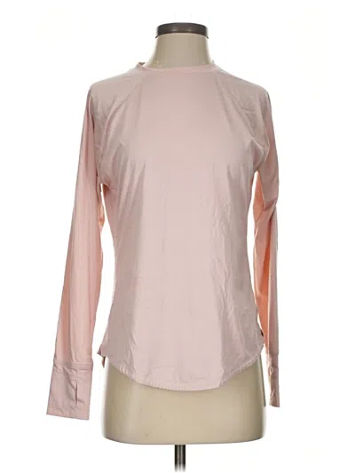 Pre-owned Puma Long Sleeve T-shirt In Pink