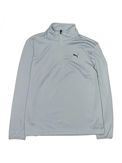 Pre-owned Puma Kids' Long Sleeve T-shirt In Silver