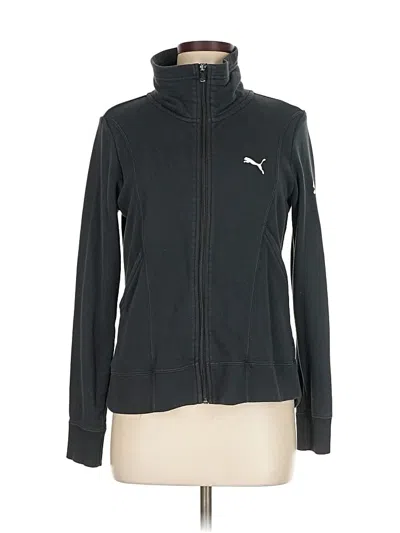 Pre-owned Puma Long Sleeve Turtleneck In Silver