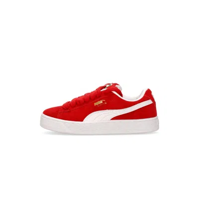 PUMA LOW MEN'S SHOE SUEDE XL RED/WHITE