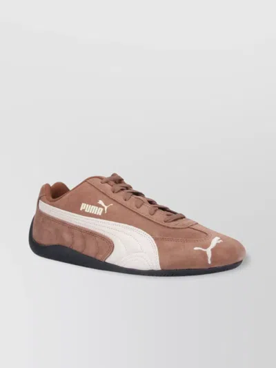 PUMA LOW TOP SUEDE SNEAKERS