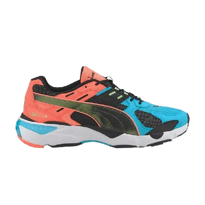 Pre-owned Puma Lqdcell Extol 'old Circuits - Black Blue Atoll'